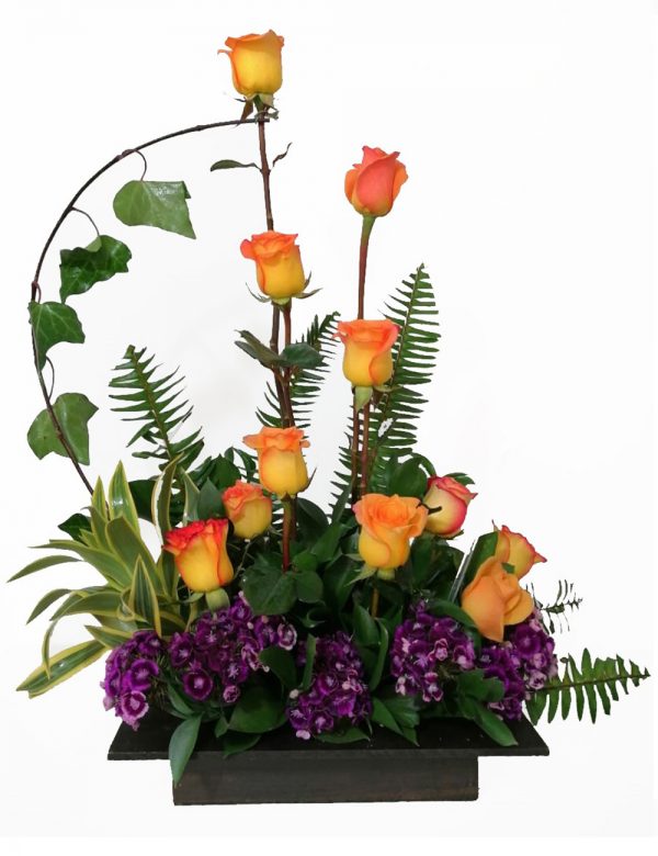 Arreglo Floral con Rosas  Floridablanca en Bogota