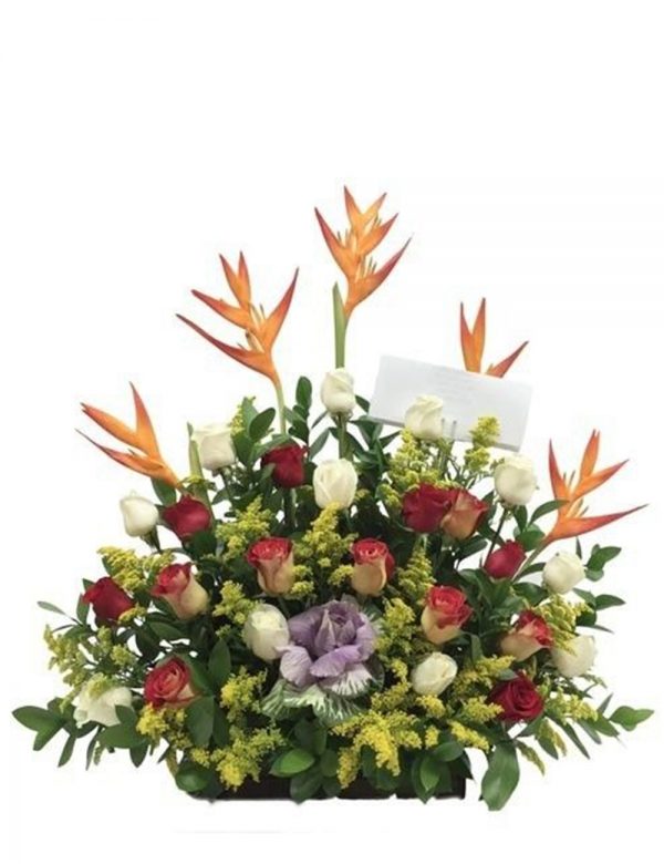 Ramo de flores exóticas con opal Chíquiza