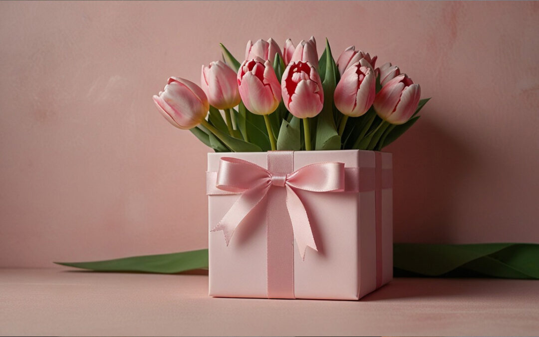 Cajas de tulipanes Bogotá para regalar emociones