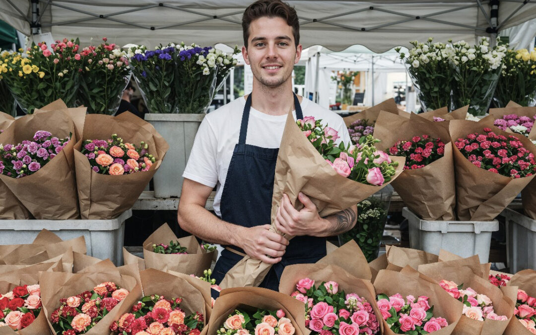 Celebra con elegancia desde una floristería con rosas para el día de la mujer