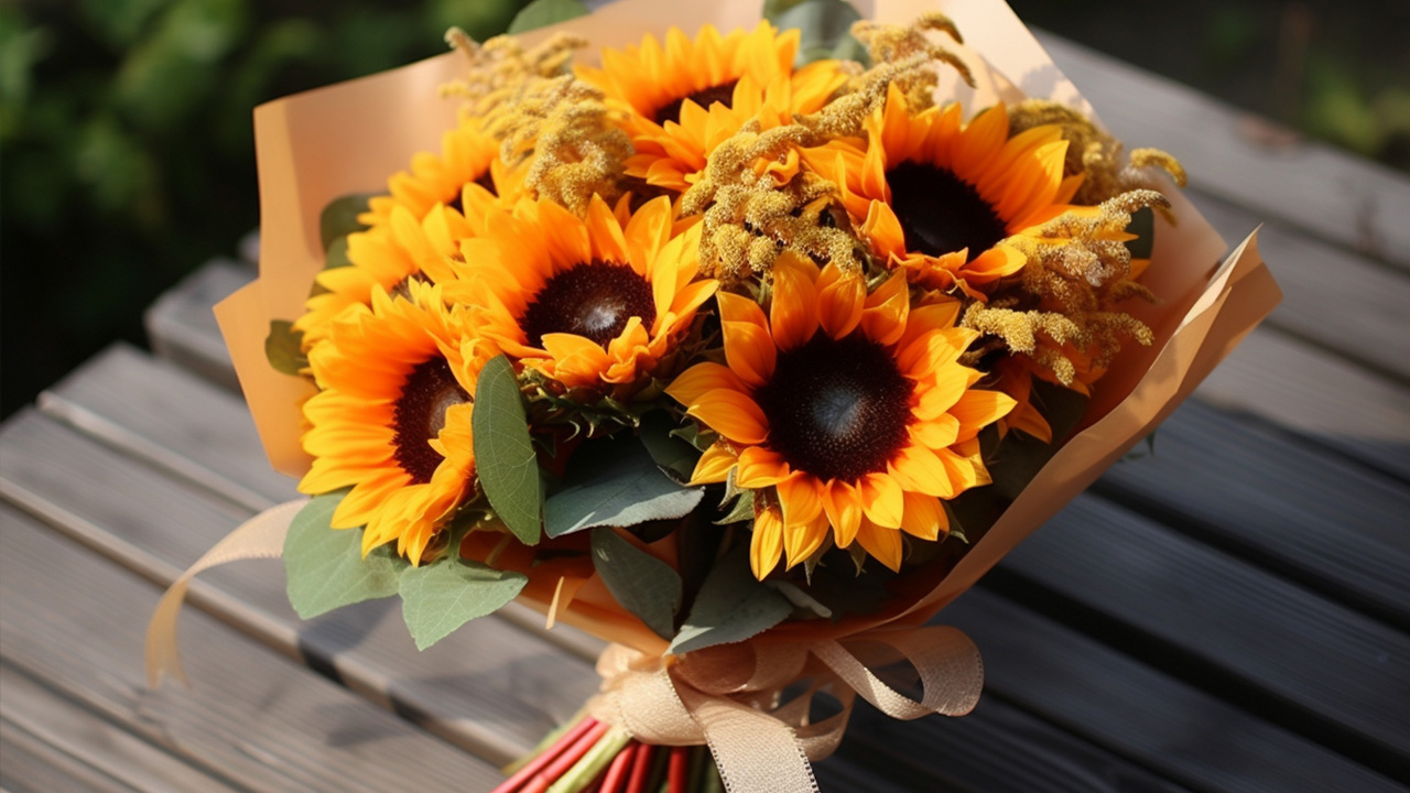 Bouquet de girasoles Bogotá: la manera más alegre de regalar emociones