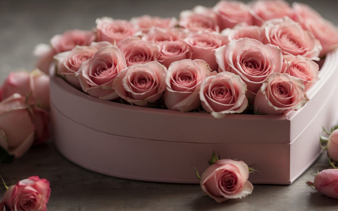 Floristerías Norte caja de rosas: exclusividad y frescura en Los Rosales Floristería