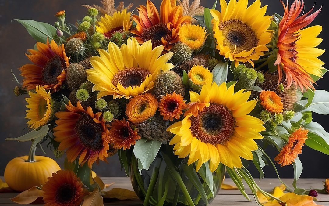 Bouquet girasoles Bogotá norte: regala alegría y color