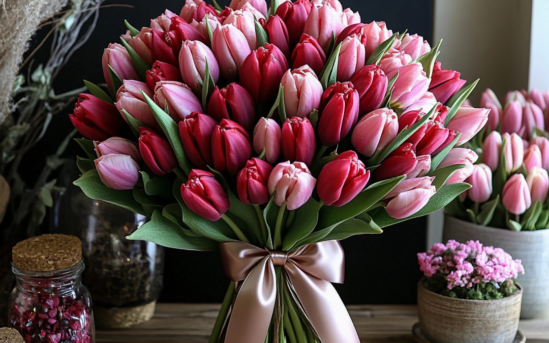 Ramos de tulipanes Bogotá norte: elegancia natural para cada ocasión