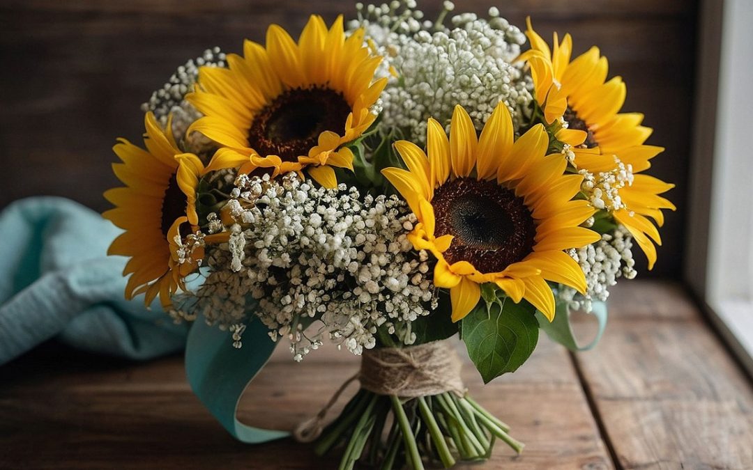 Bouquet de girasoles en Bogotá norte: diseño, calidad y emoción en un solo lugar