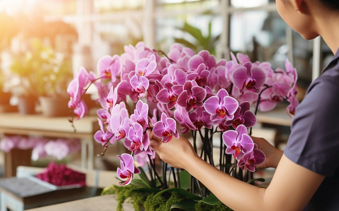 floristerías con venta de orquídeas que inspiran emociones