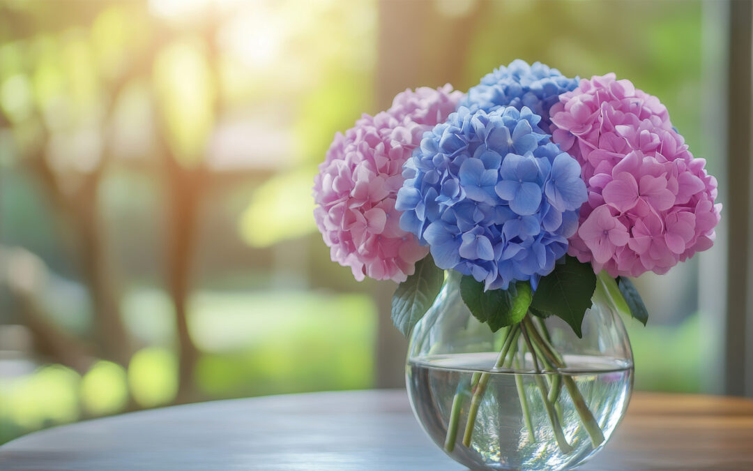 arreglos con hortensias Bogotá norte exclusivos