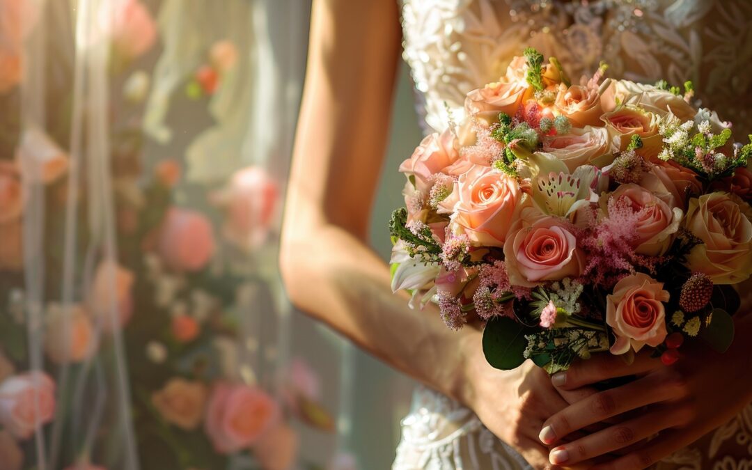 Ramos de novia con flores frescas que cuentan historias