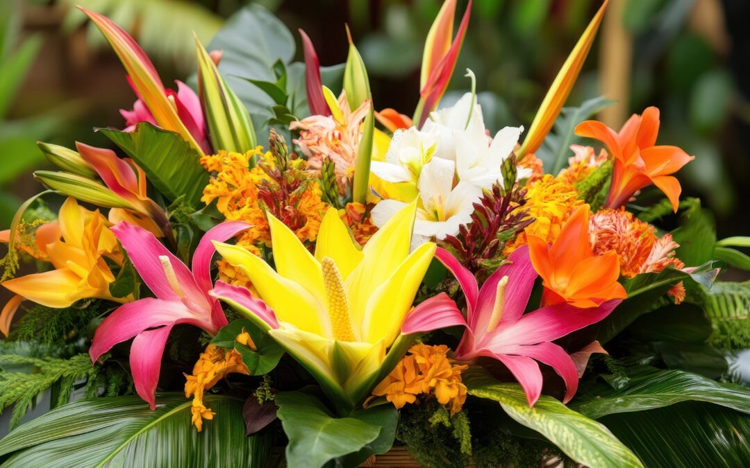 Flores exóticas que convierten cada detalle en una experiencia inolvidable