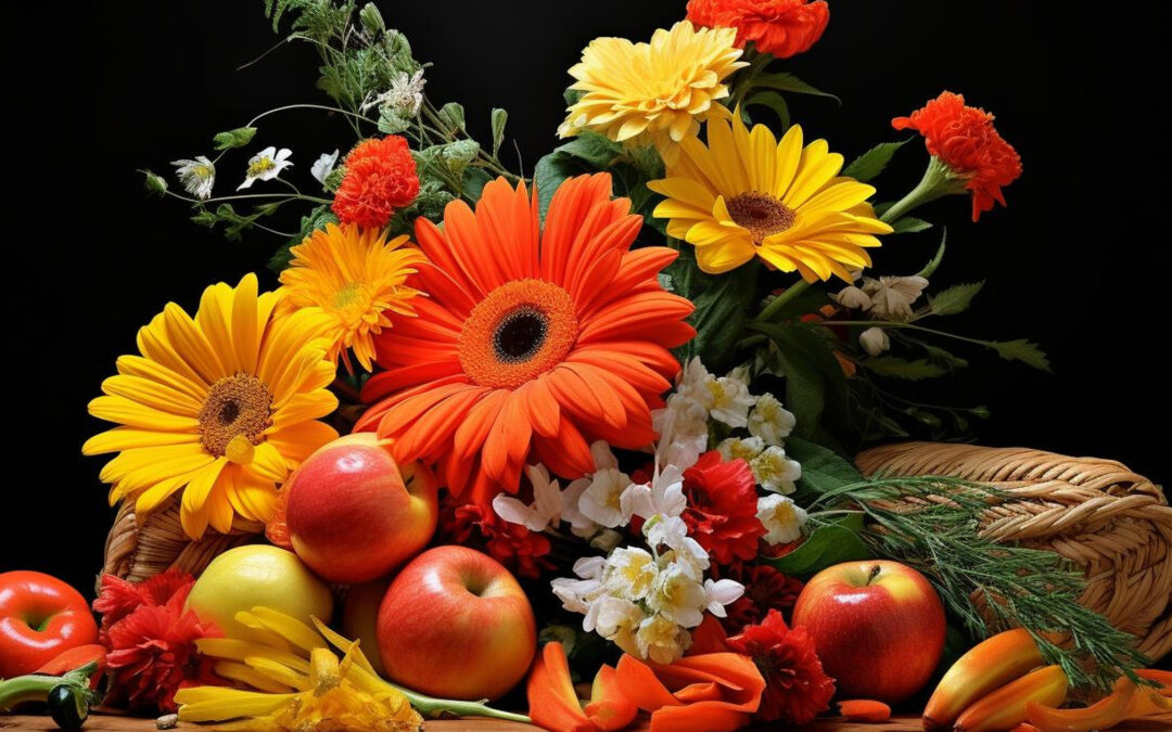 Cajas con flores y frutas que crean experiencias memorables