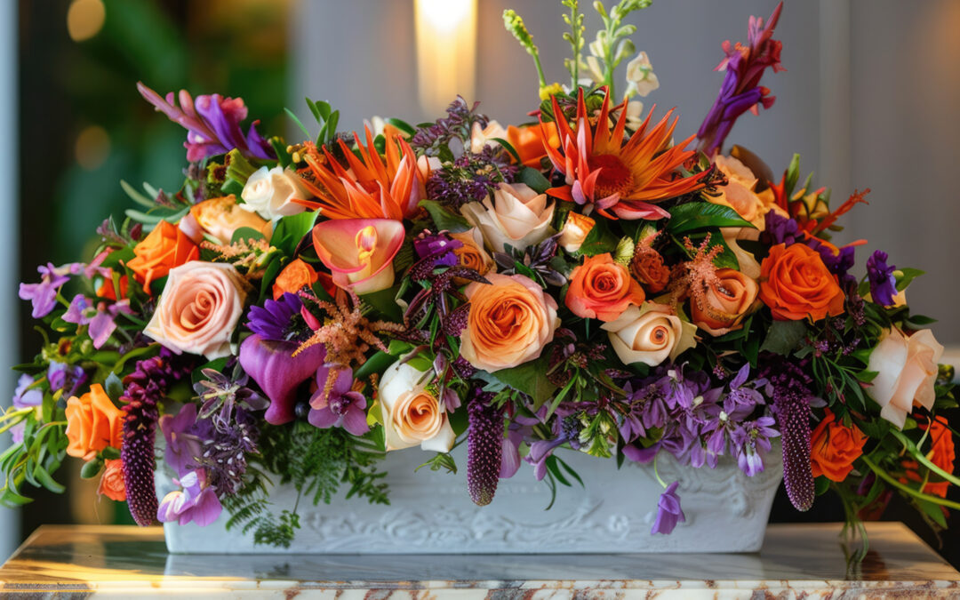 Arreglos florales para eventos que crean experiencias inolvidables