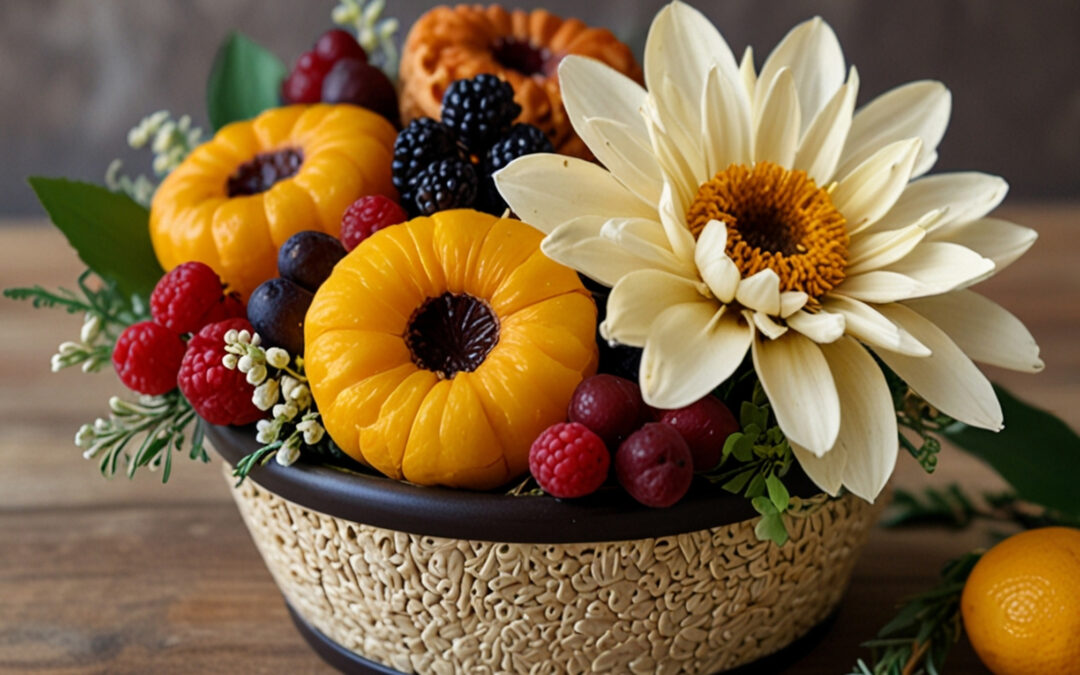 Ramos con flores y frutas: detalles que transmiten emociones