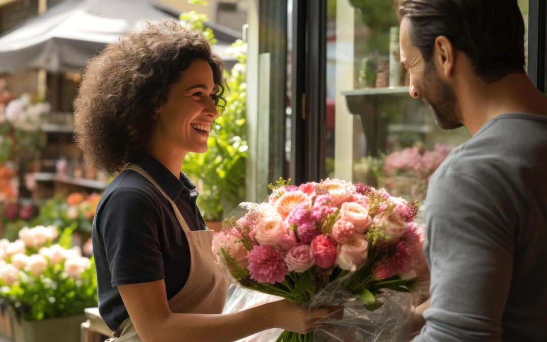 Venta de ramos en el norte de Bogotá con estilo y emoción