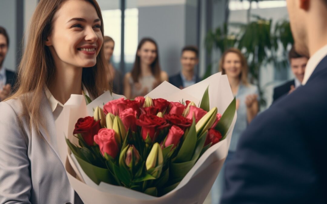 Regalos florales ejecutivos norte con estilo y elegancia