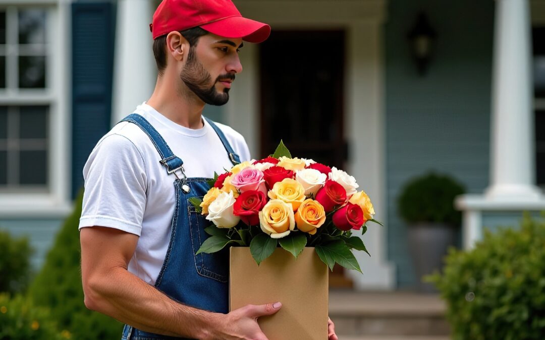 Domicilio ramo rosas fresco para sorprender hoy