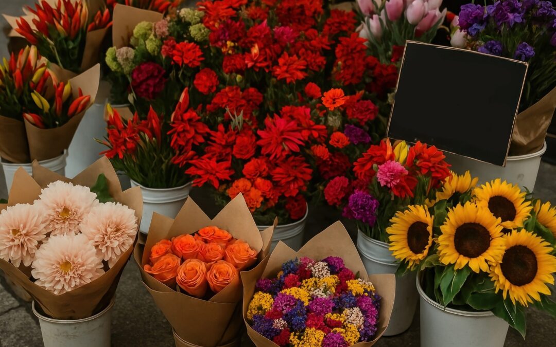 Venta ramos flores frescas con diseños exclusivos